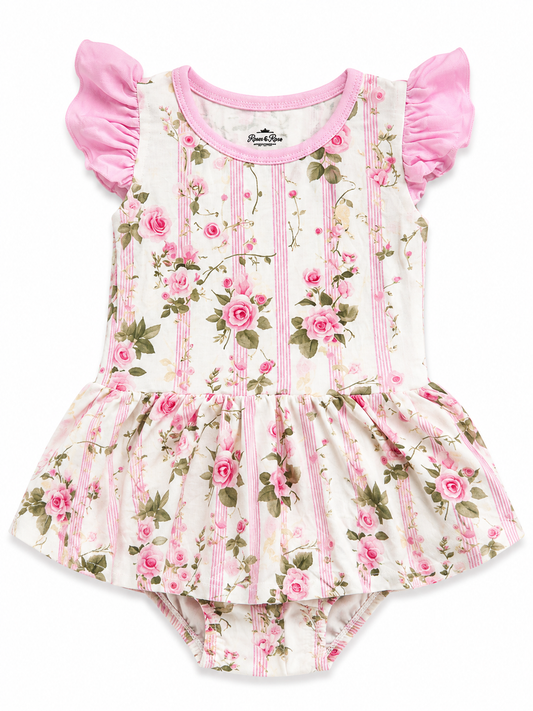 Enchanted Rose Dress Romper